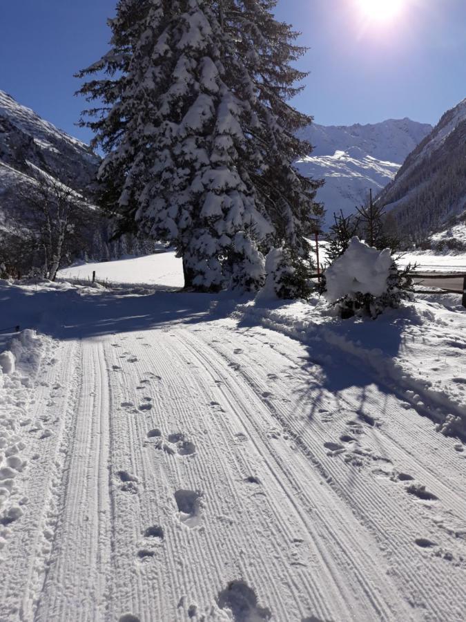 Apartamento Berg-Juwel Sankt Leonhard im Pitztal Exterior foto