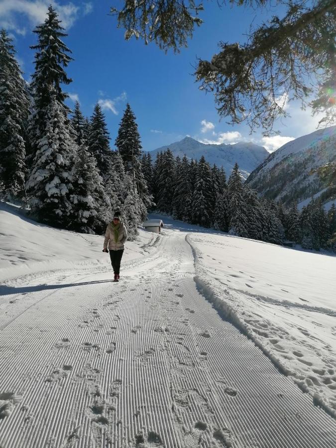 Apartamento Berg-Juwel Sankt Leonhard im Pitztal Exterior foto